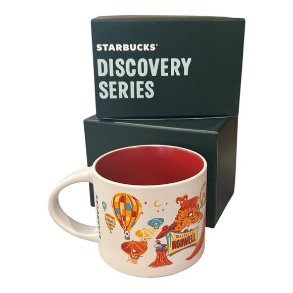 Starbucks NEW MEXICO Discovery Series Ceramic Mug Cup 14oz Brand New With Box - Picture 3 of 7